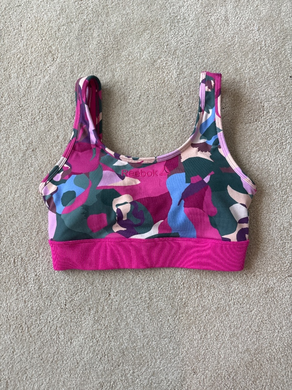 Women’s size xs Reebok limited edition printed bra